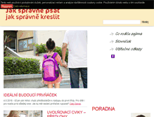 Tablet Screenshot of jak-spravne-psat.cz